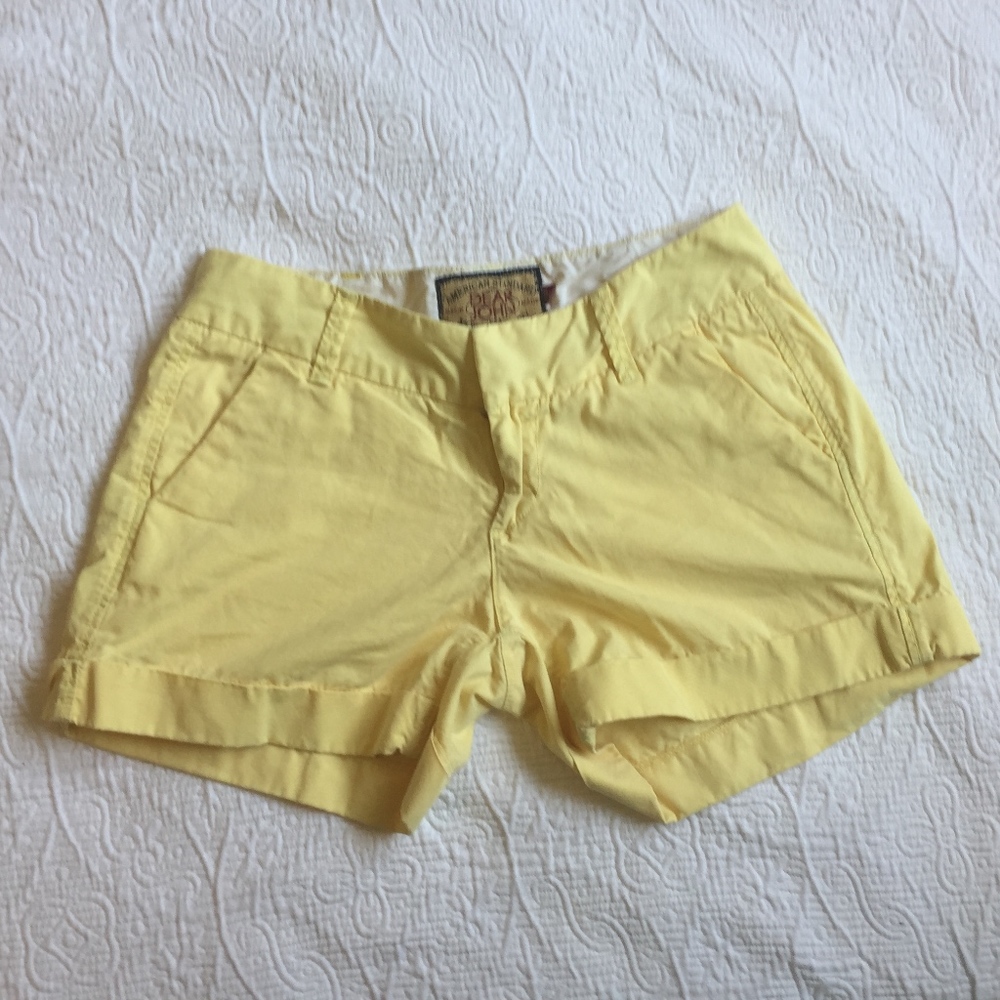 Dear John Denim- Light Yellow Shorts Size 26